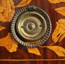 chest drawer pull detail